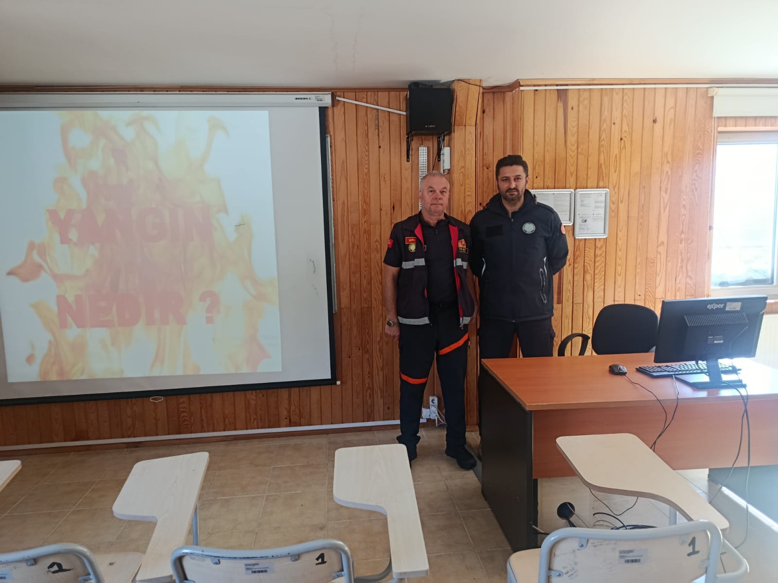 Yangın Söndürme Tatbikatı 